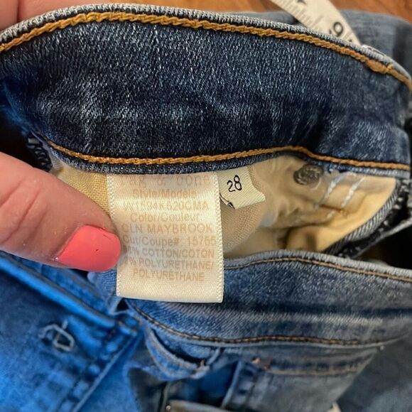 Rag & Bone 10” high rise crop flare jeans size 28 - Picture 8 of 12